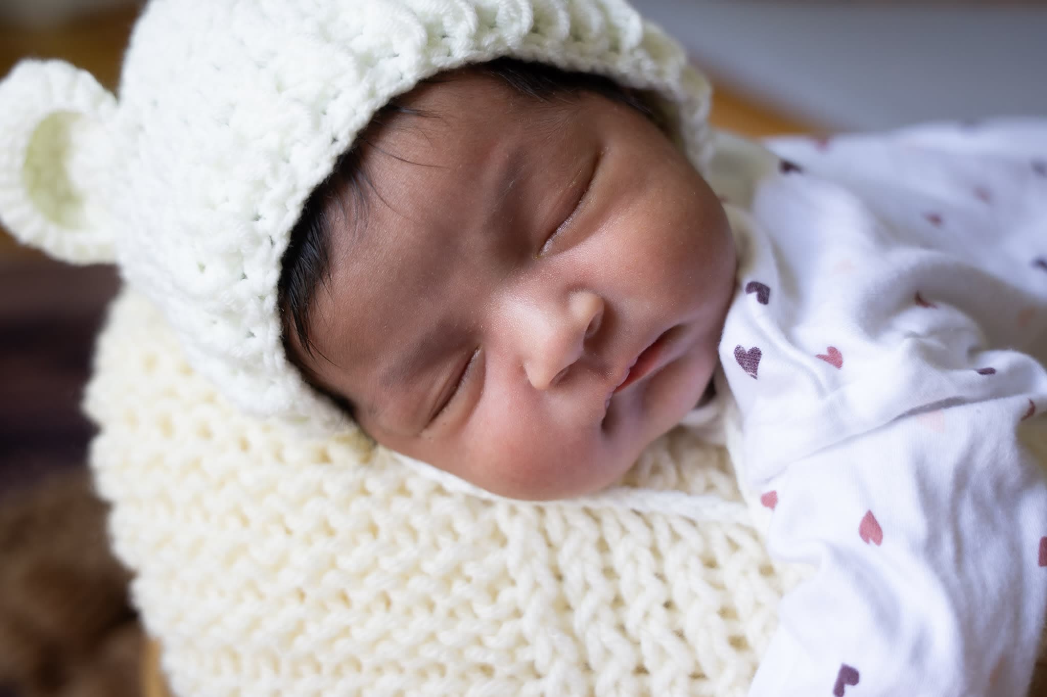 In-home newborn photographer in Montreal for $250
