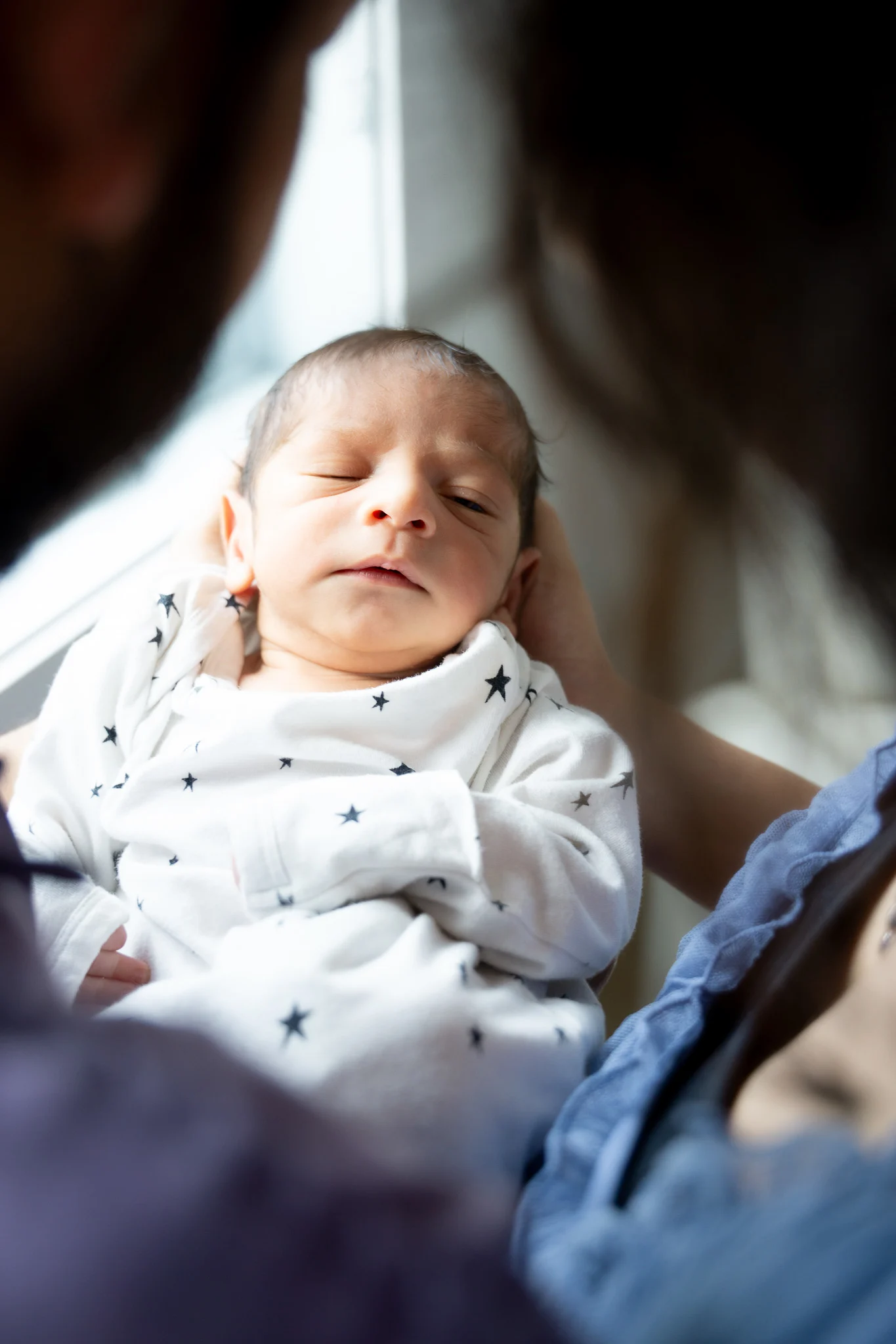 In-Home newborn photographer in Saint Laurent